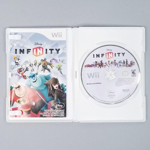 Nintendo Wii Disney Infinity Complete Manual Works - Picture 3 of 9